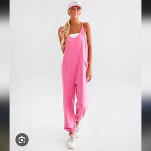 Chelsea and Violet pink jumpsuit